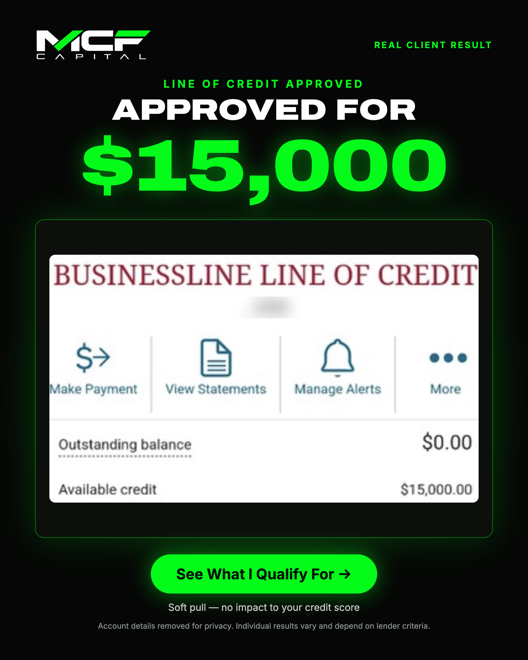 approval-15k-wells-loc — real client approval